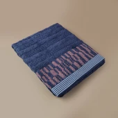 Soft Sun Madness Juana Saç Havlusu - Mavi - 50x90 cm - 2