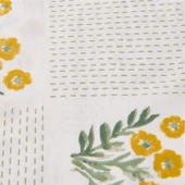 Soft Folky 2'li Yastık Kılıfı - Beyaz - 50x70 cm - 2