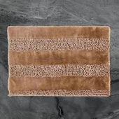 Soft Line 2'li Banyo Paspası - Vizon - 60x90 cm + 45x60 cm - 3