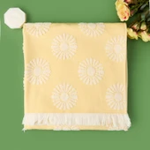 Soft Gael Plaj Havlusu - Hardal - 70x140 cm - 3