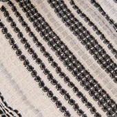 Soft Radiant Tek Kişilik Pike - Ekru / Siyah - 160x230 cm - 3