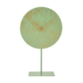 Modern Konsol Saati - Yeşil - 24 cm - 1