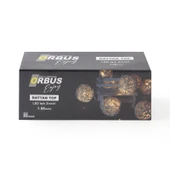 Rattan Top Led Işık Zinciri - Bej - 1,55 m - 2
