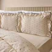 Soft Volute Çift Kişilik Nevresim Takımı - Krem - 2