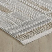 London Riyolit Tozumaz Antialerjik Halı - Gri - 160x230 cm - 3