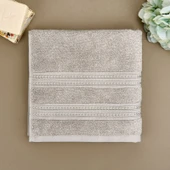 Soft Lapa Yüz Havlusu - Gri - 50x90 cm - 1
