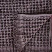 Soft Waffle Saç Havlusu - Antrasit - 50x70 cm - 3