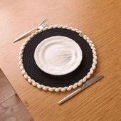 Soft Laetus Amerikan Servis - Siyah - 33x33 cm - 1