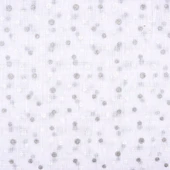 Puantiyeli Tül Perde - Beyaz - 300x270 cm - 2