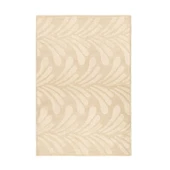 Soft Leaf Shaggy Halı - Bej - 120x180 cm - 1