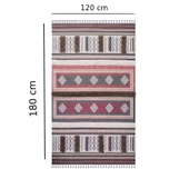 Home MR18 Tafting Pamuklu Kilim - Renkli - 120x180 cm - 3