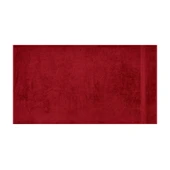 Organik Pamuk Banyo Havlusu - Bordo - 70x130 cm - 1