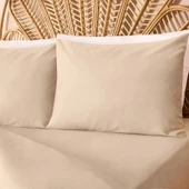 Soft Çift Kişilik Nevresim Takımı - Bej - 2