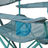 Fileli Kamp Sandalyesi - Mavi - 72x44x78 cm - 3