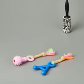 Halatlı Köpek Oyuncağı - Asorti - 21x7 cm - 2