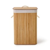 Living Bambu Örme Çamaşır Sepeti - Bej - 60 lt - 1