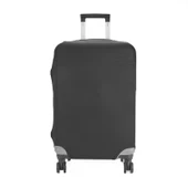 Orta Boy Valiz Kılıfı - Siyah - 64x45x26 cm - 3