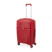 Orta Boy PP Valiz - Kırmızı - 58x43x23 cm - 3
