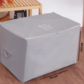 Home Mega Boy Gri Hurç 74x46x46 Cm - 2
