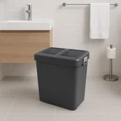 Comfort Geri Dönüşüm Çöp Kovası - Antrasit - 50 lt - 1