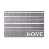 Home Çizgili Kapı Önü Paspası - Gri / Beyaz - 40x60 cm - 1