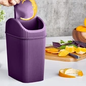 Deco Mini Çöp Kovası - 2,5 lt - Asorti - 3