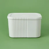 Kapaklı Midi Boy Kutu - Gri - 6 lt - 2