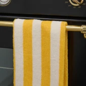Soft Stribet Mutfak Havlusu - Ekru / Sarı - 40x66 cm - 3