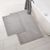 Soft Spata 2'li Bukle Paspas - Gri - 2