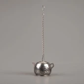 Oval Bitki Çayı Süzgeci - Gri - 1