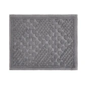 Soft Kağan 2'li Banyo Paspası - Gri - 60x100 cm + 50x60 cm - 2