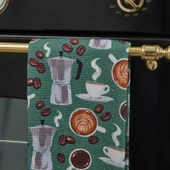 Soft Dapur Mutfak Havlusu - Yeşil - 40x66 cm - 3