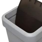 Comfort Dust Bin Gri Mutfak Çöp Kovası - 18 lt - 3