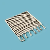 Soft Greta El Havlusu - Ekru / Siyah - 30x50 cm - 2