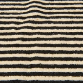 Soft Helga 2'li Havlu Seti - Ekru / Siyah - 30x30 cm - 2