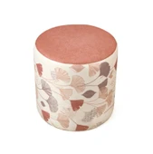 Home Melagne Silindir Puf - Renkli - 3