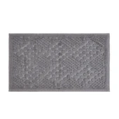 Soft Kağan 2'li Banyo Paspası - Gri - 60x100 cm + 50x60 cm - 1