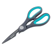 Fresh Kitchen 3'ü 1 Arada Makas - Gri / Yeşil - 18 cm - 2