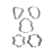 5'li Metal Bisküvi Kalıbı - 2