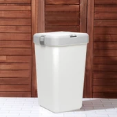 Mono Çamaşır Sepeti - Beyaz - 40 lt - 1
