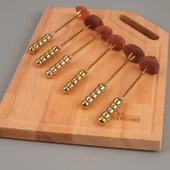 6'lı Meyve Çatalı - Gold - 3