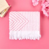 Soft Leaves El Havlusu - Pembe - 30x50 cm - 1