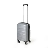 PP Kabin Boy Valiz - Gümüş - 58x33x23 cm - 3