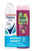 Rexona Women Shower Fresh Deodorant 150 ml + Elidor Satura Avakado Şampuan 200 ml - 1
