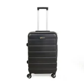 Titan Orta Boy ABS Valiz - Siyah - 66x45x26 cm - 1