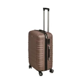 Travel Star Orta Boy ABS Valiz - Platin - 66x45x26 cm - 3