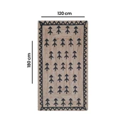 Home Bolero Jüt Örgü Halı - 120x180 cm - 2
