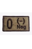 Single Sword Nakış Kan Grubu Patch - Peç - 6