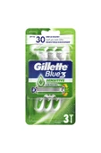 Gillette Blue3 Sensitive Kullan At Tıraş Bıçağı 3'lü - 2