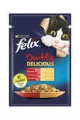 Felix Pouch Sığır Etli ve Kümes Hayvanlı 85G - 1